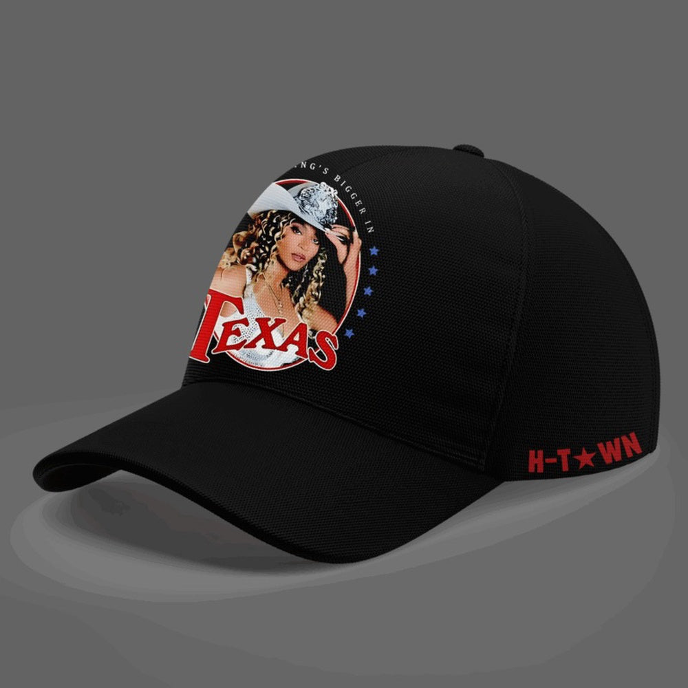 Beyonce Cowboy Carter Tour x Texas 2025 Black Cap