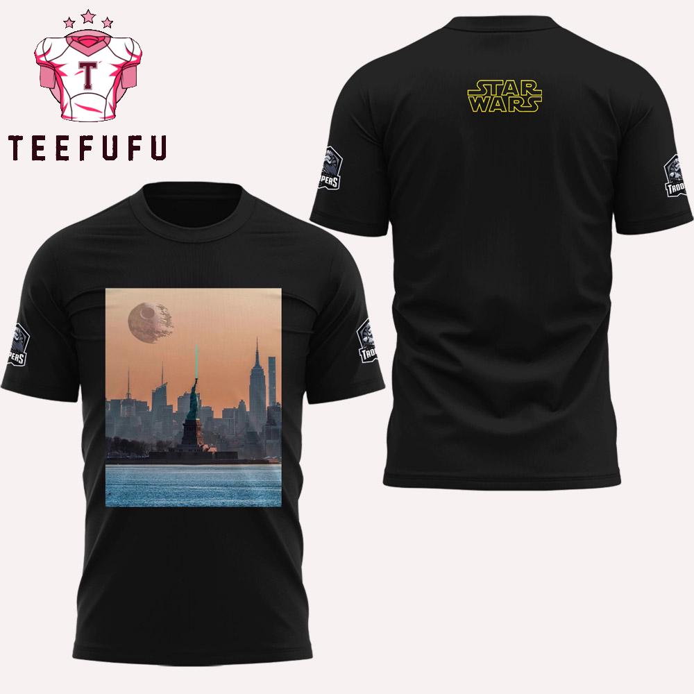 New York City x Star Wars Black 3D Shirt