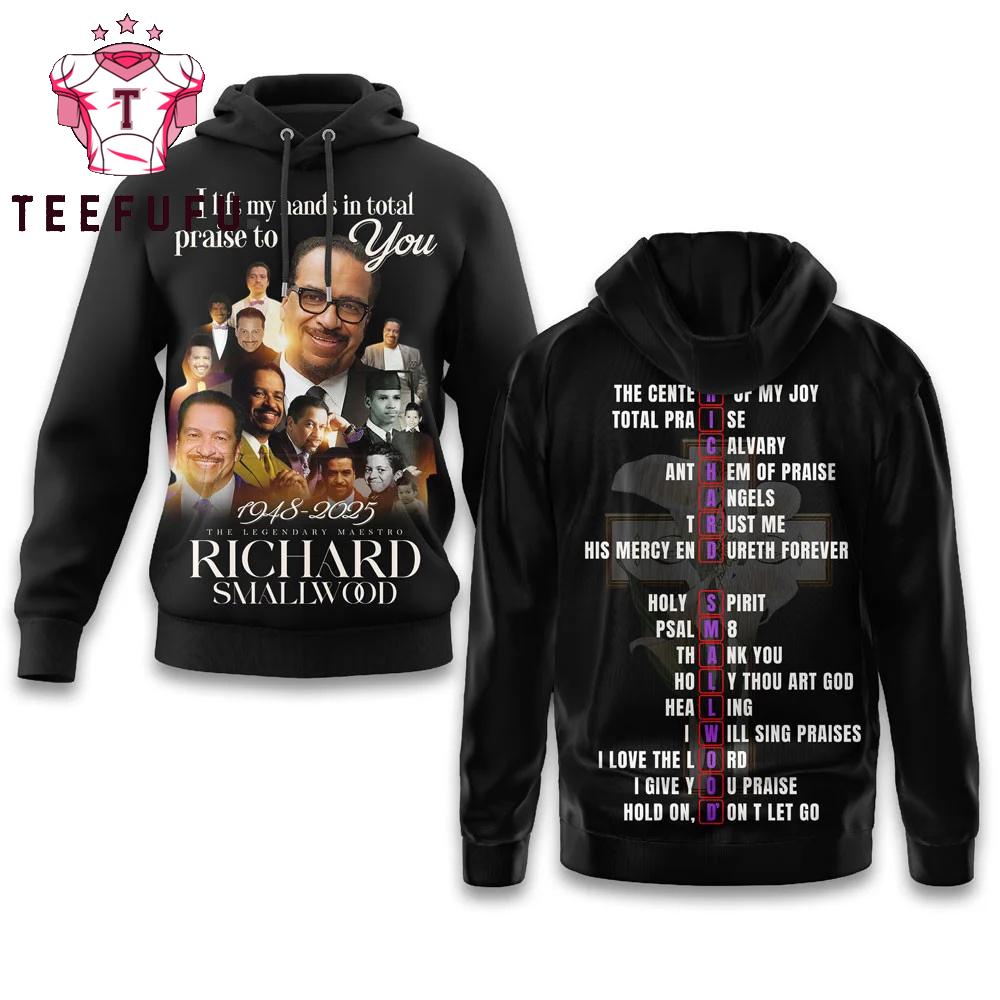Remembering Richard Smallwood 1948-2025 New Hoodie