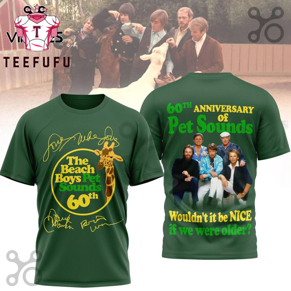 The Beach Boys 60th Anniversary 3D Shirt