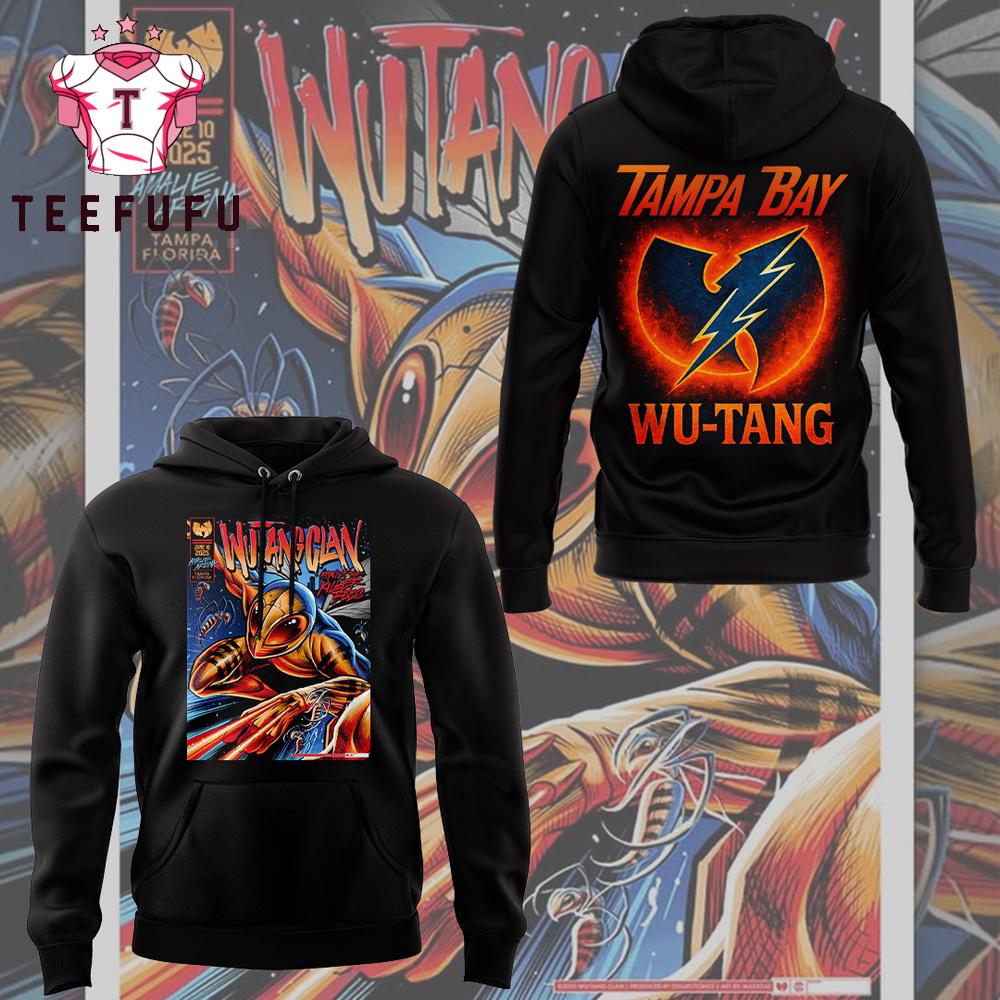Wu-Tang Clan Amalie Arena Tampa Florida Tour June 10 2025 Hoodie